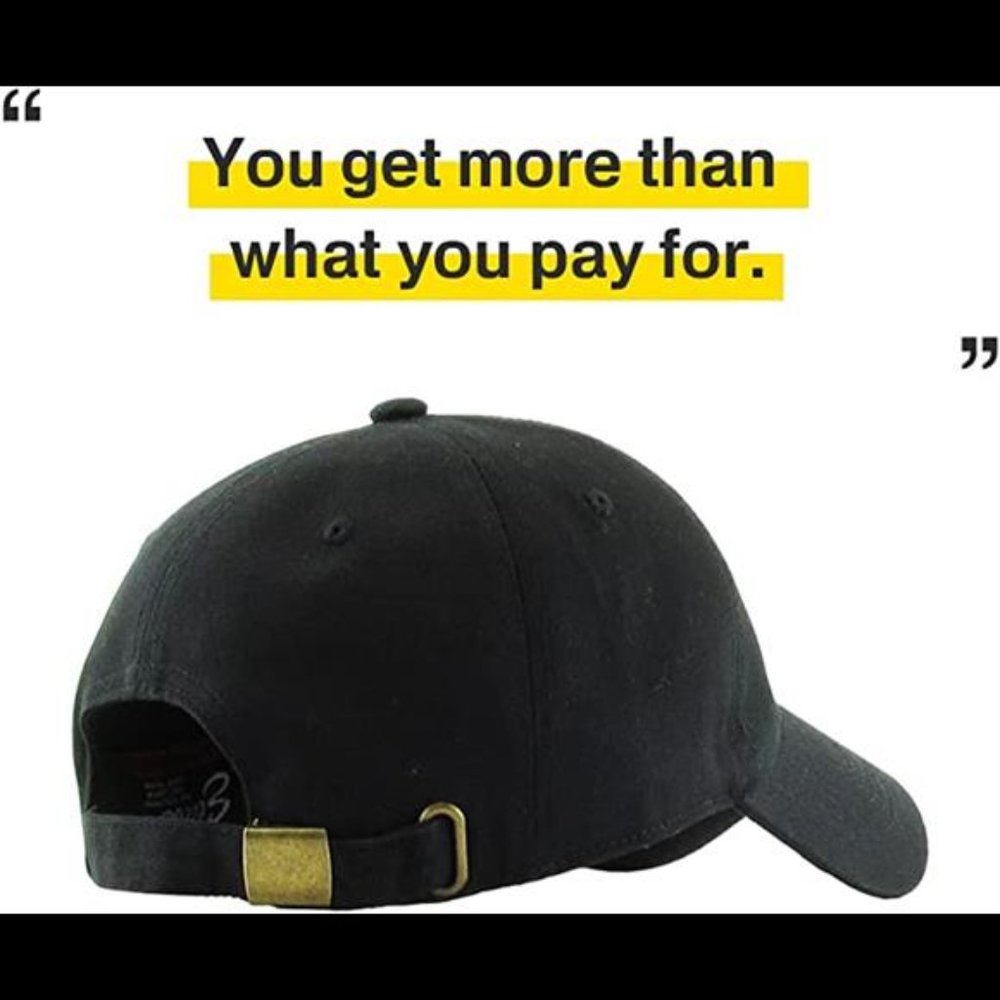 Original Low Profile Cotton Hat Men Baseball Hat Adjustable Unconstructed - Picture 6 of 6